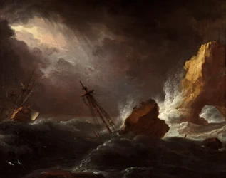 Marina in Tempo di Tempesta, c.1700